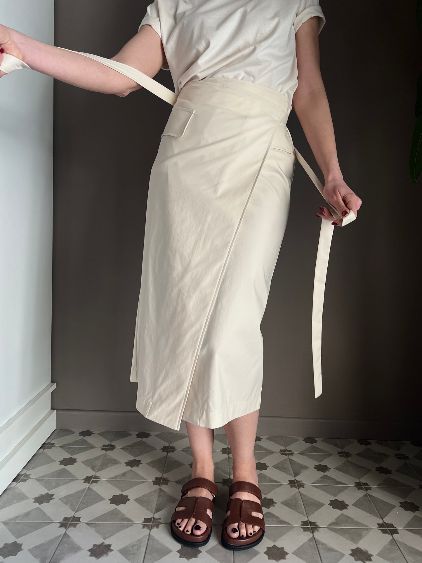 Gonna Midi in cotone di So Allure