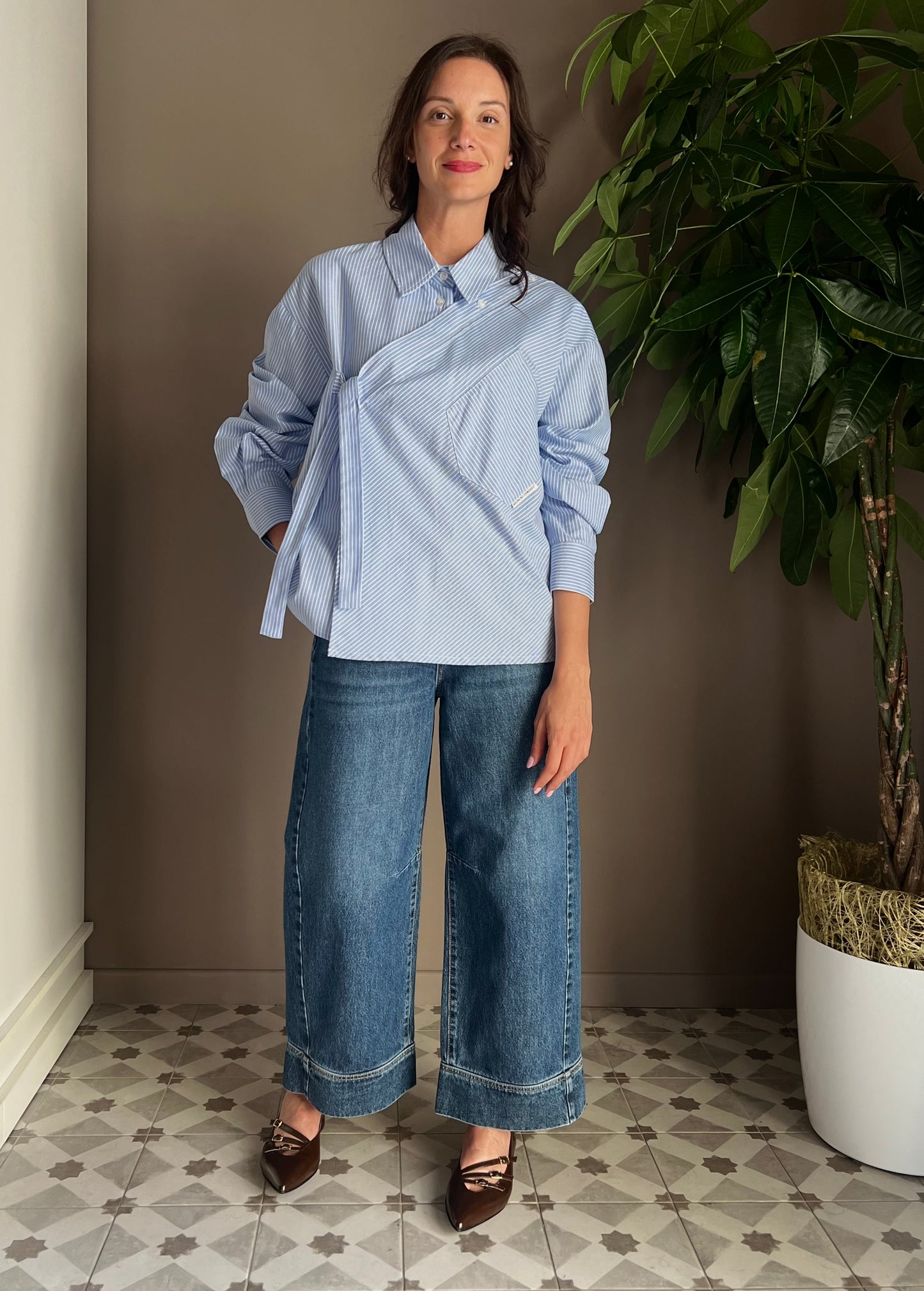 Pantalone denim Noumeno Concept