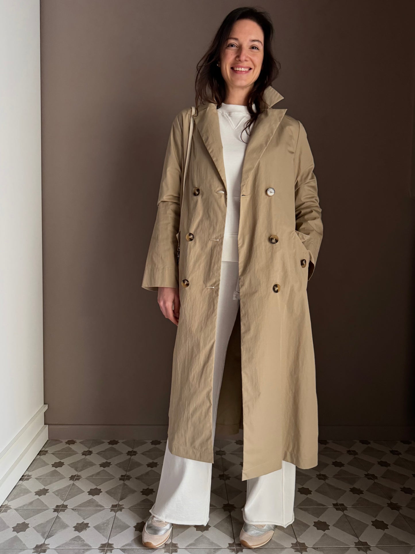 Trench sfoderato Alessia Santi