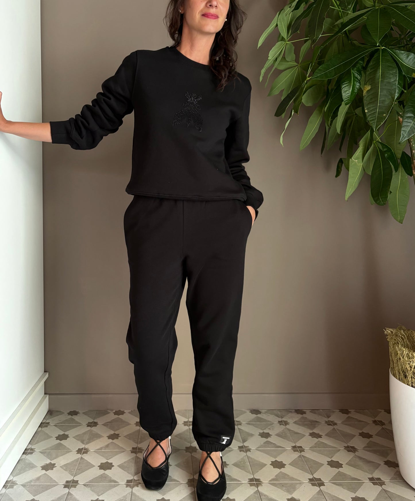 Pantaloni jogger in felpa Patrizia Pepe