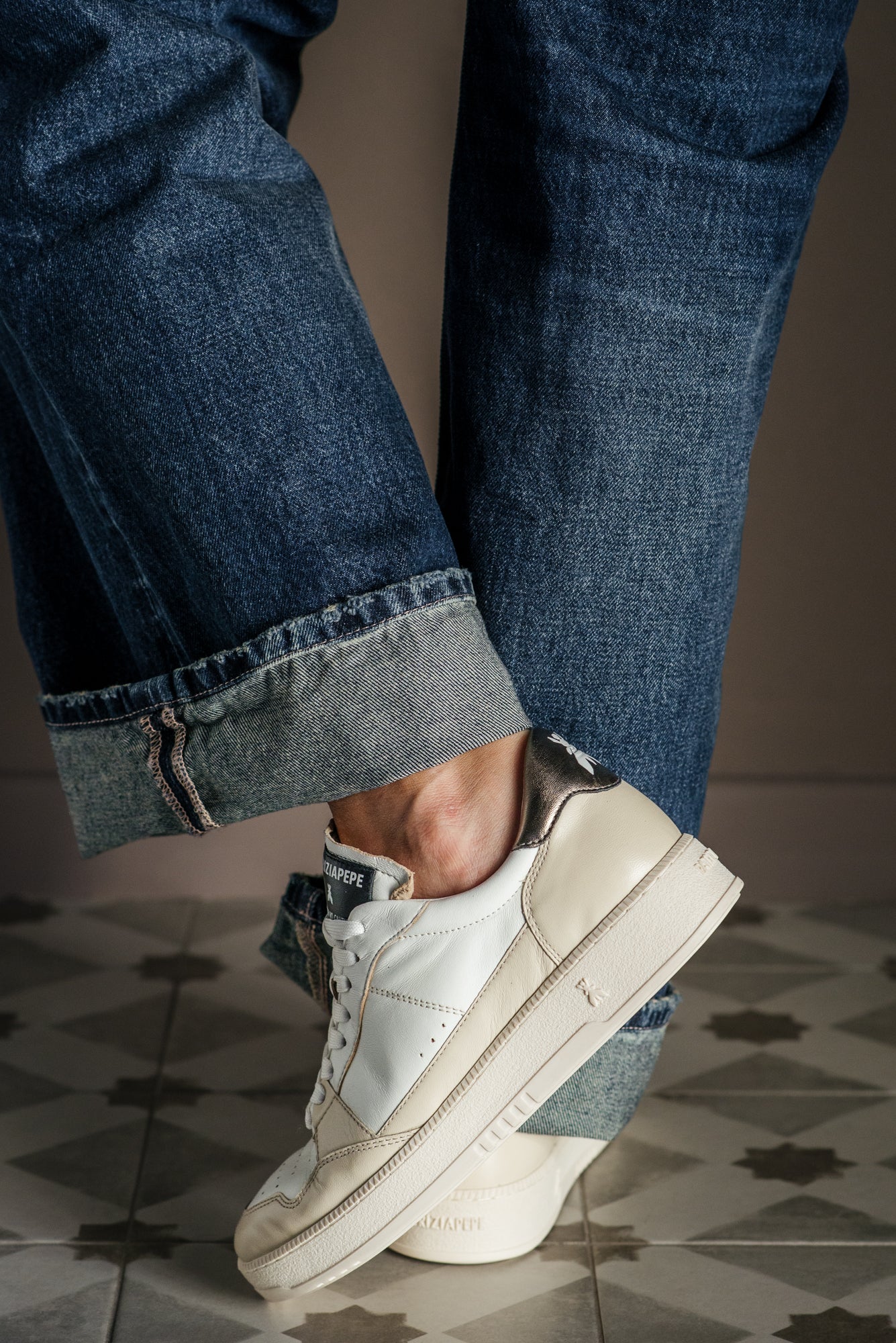 Sneakers in pelle Patrizia Pepe