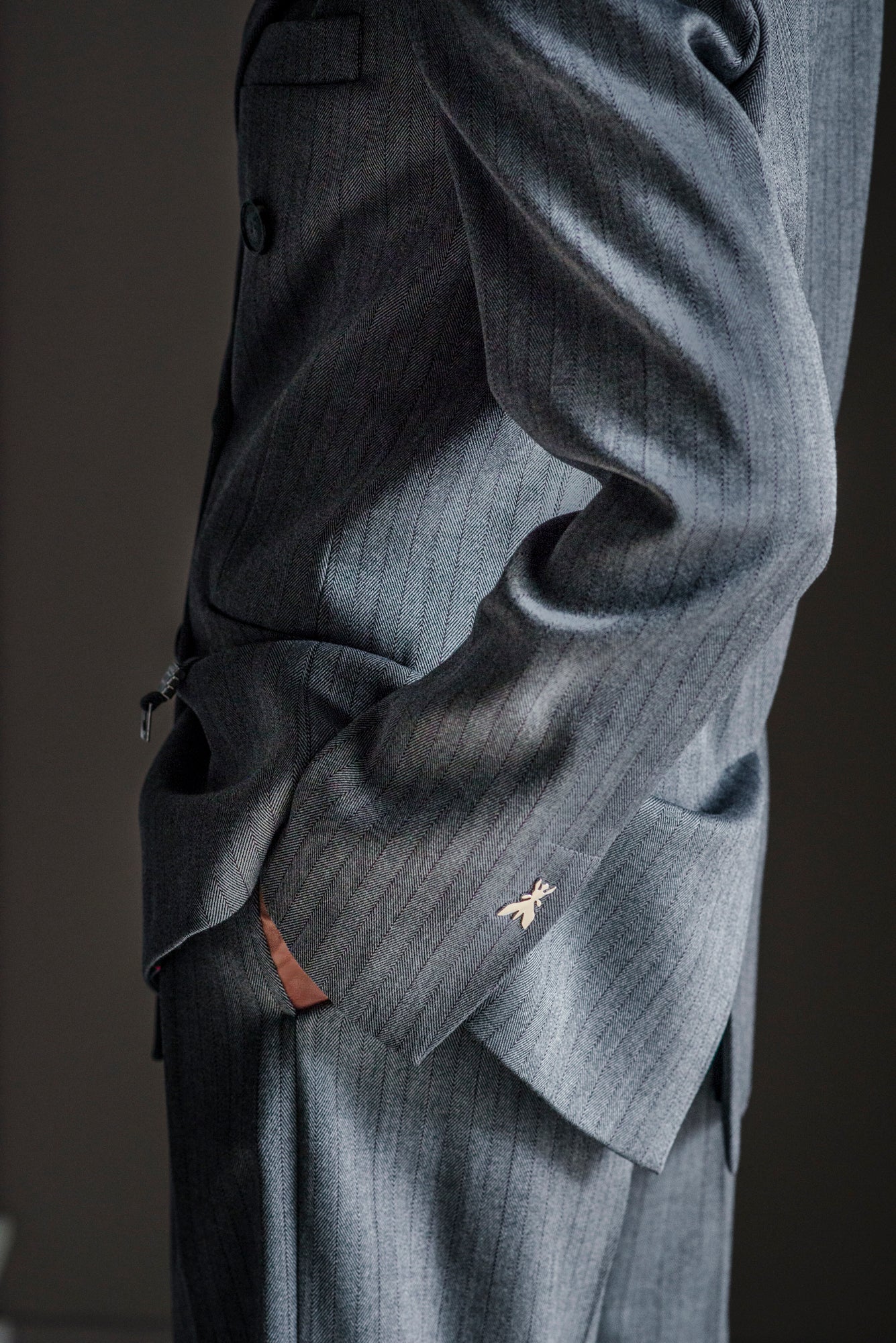 Blazer doppiopetto gessato Patrizia Pepe