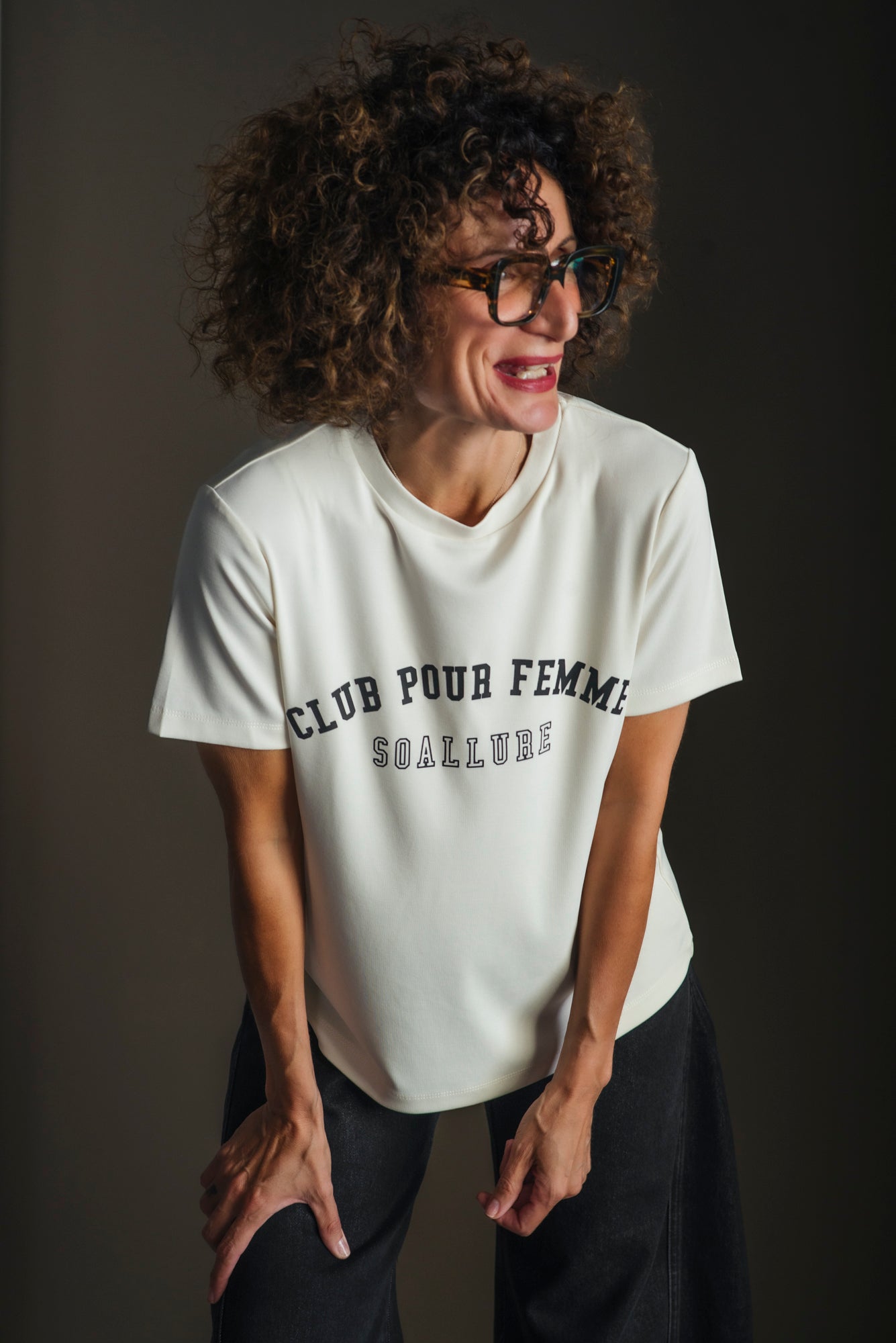 T-shirt Club Pour Femme avorio