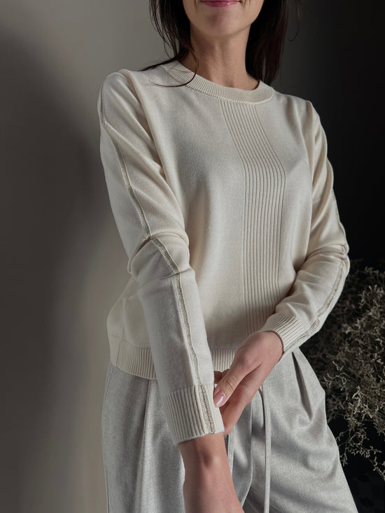Maglia girocollo Patrizia pepe in pura lana merino