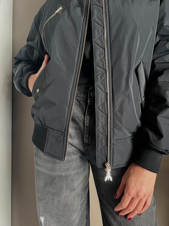 Bomber con maniche over