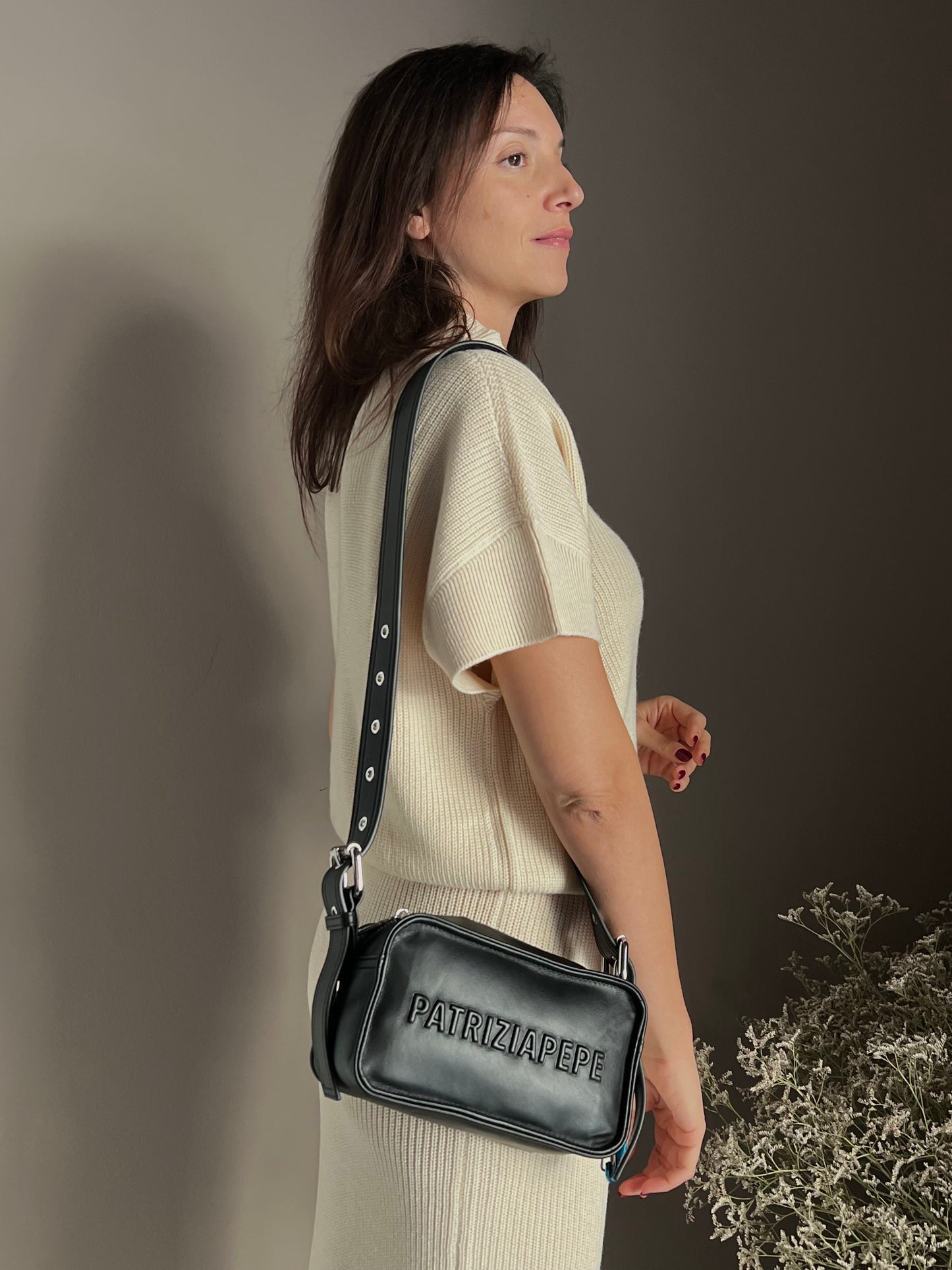 Borsa(Im)perfection in pelle nera