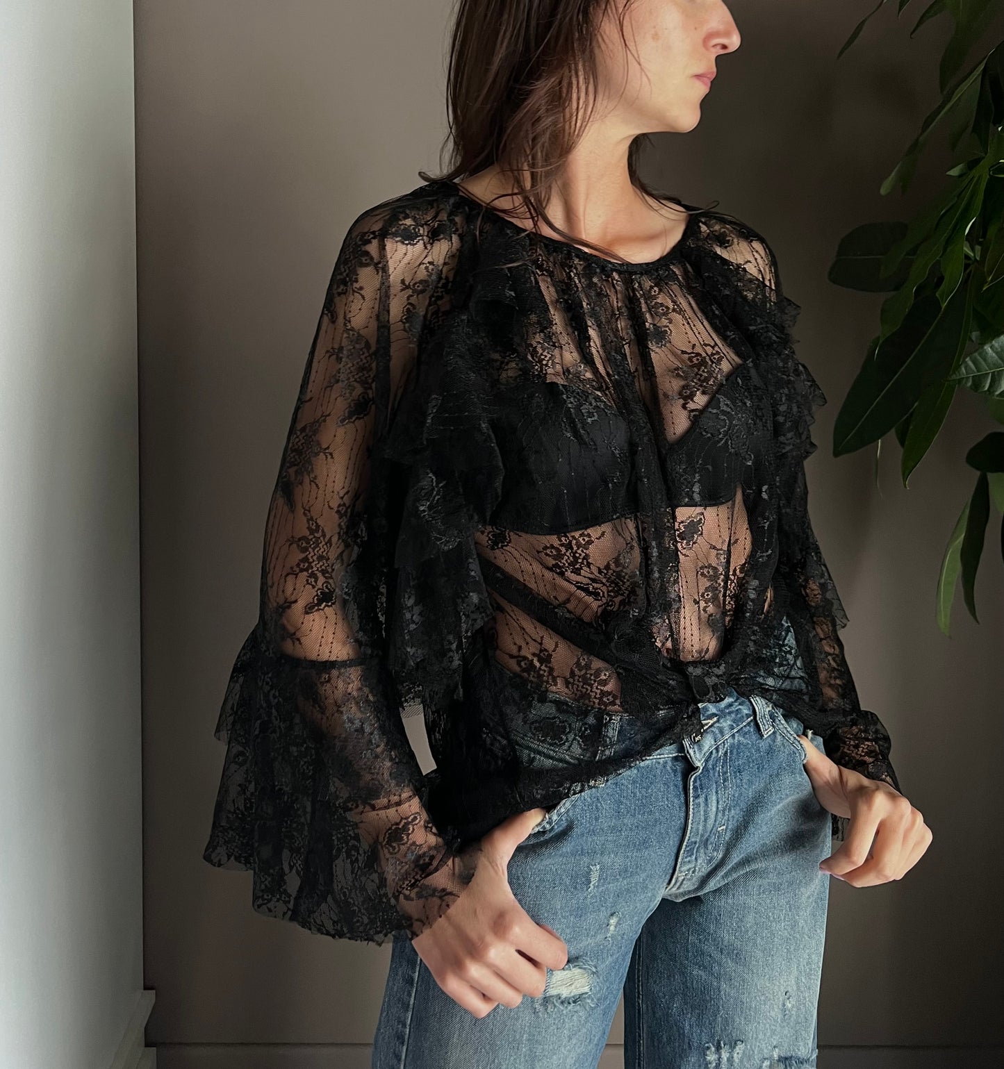 Blusa in pizzo So Allure