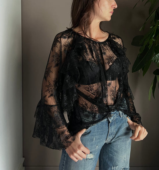 Blusa in pizzo So Allure