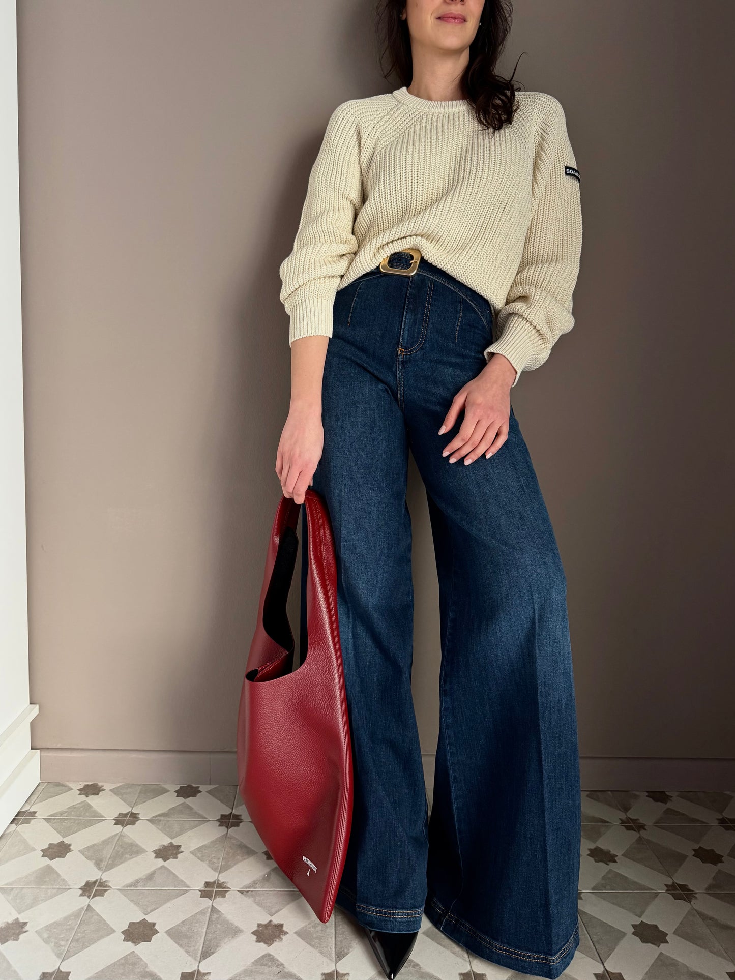 Borsa Patrizia Pepe maxi shopper