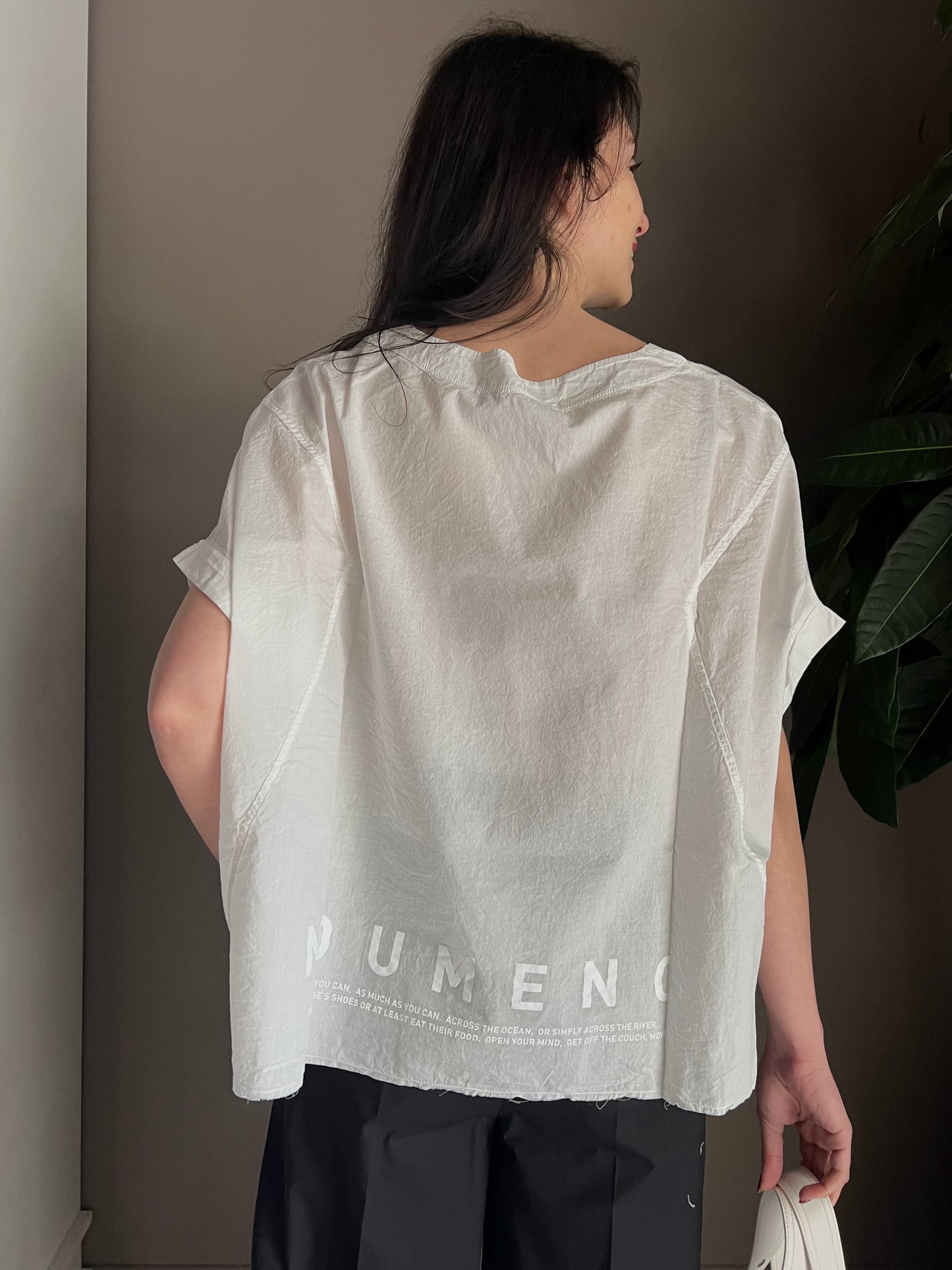Maglia in garza di cotone Noumeno Concept