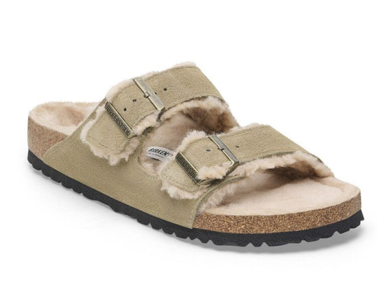 Birkenstock Arizona Shearling Taupe