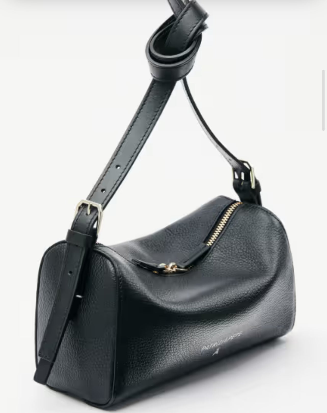Borsa tracolla Never in pelle nera