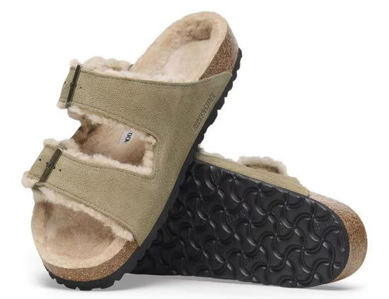 Birkenstock Arizona Shearling Taupe