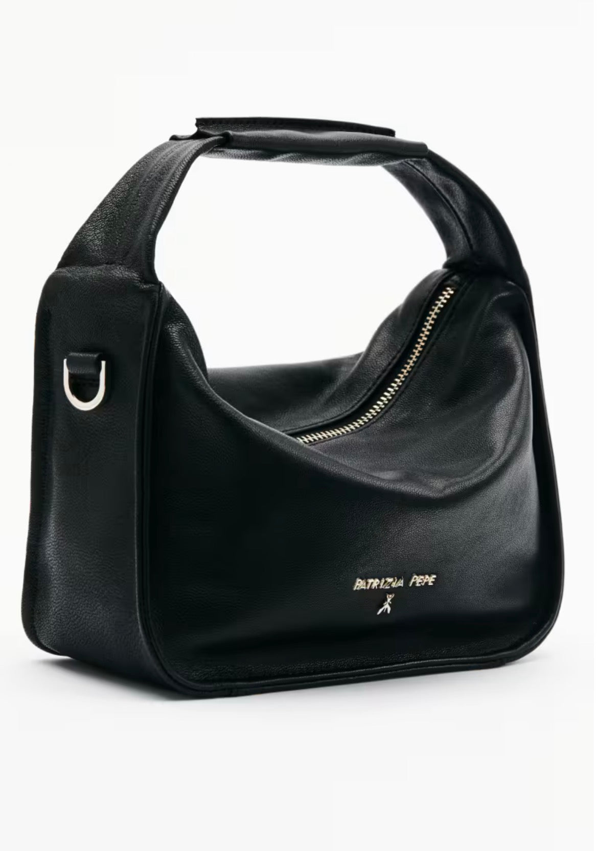 Borsa Hobo piccola in pelle
