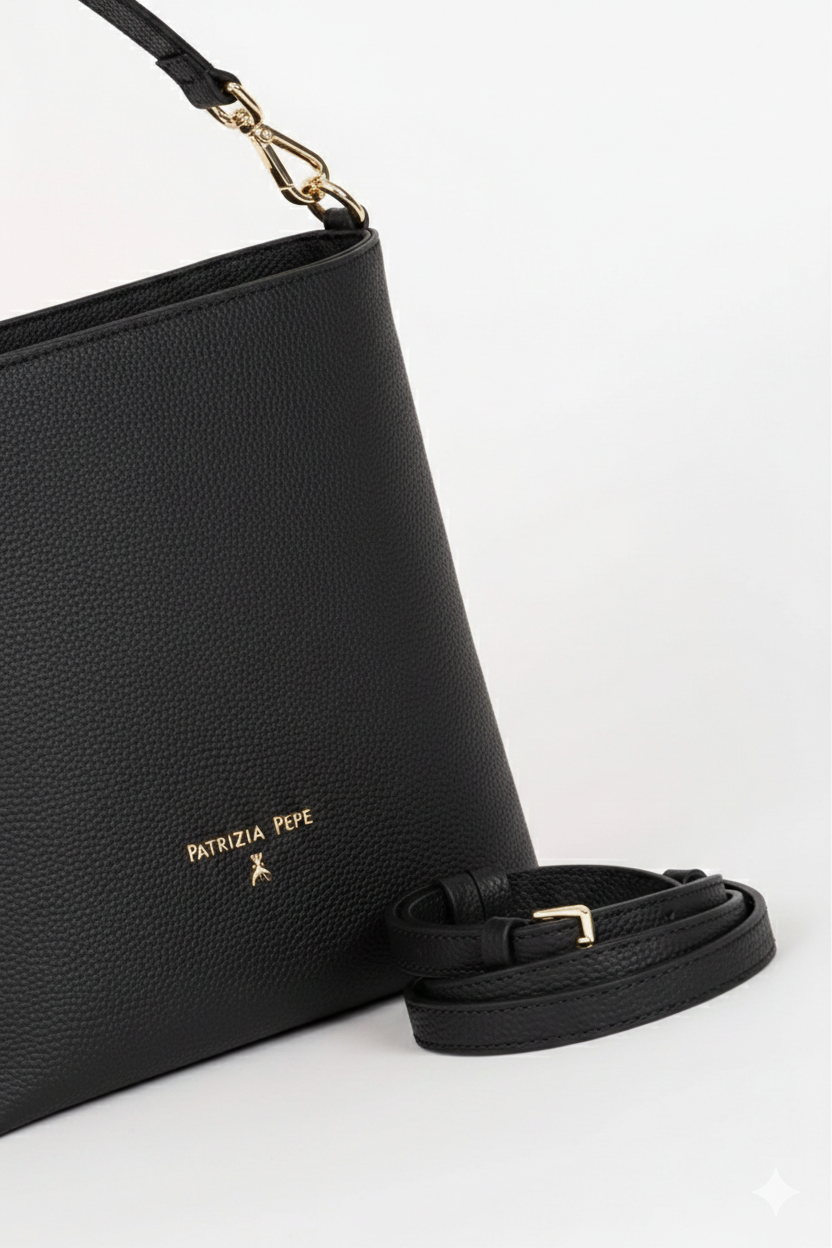 Borsa secchiello con tracolla