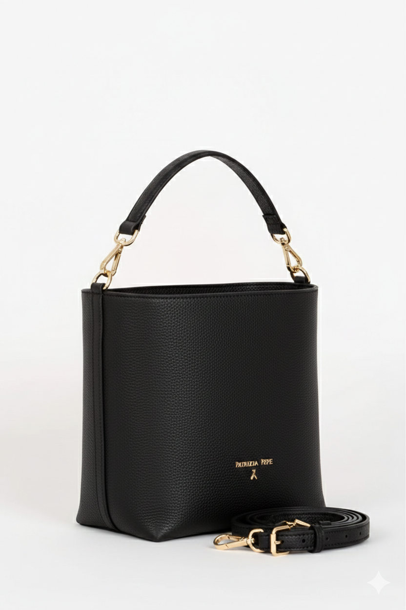 Borsa secchiello con tracolla